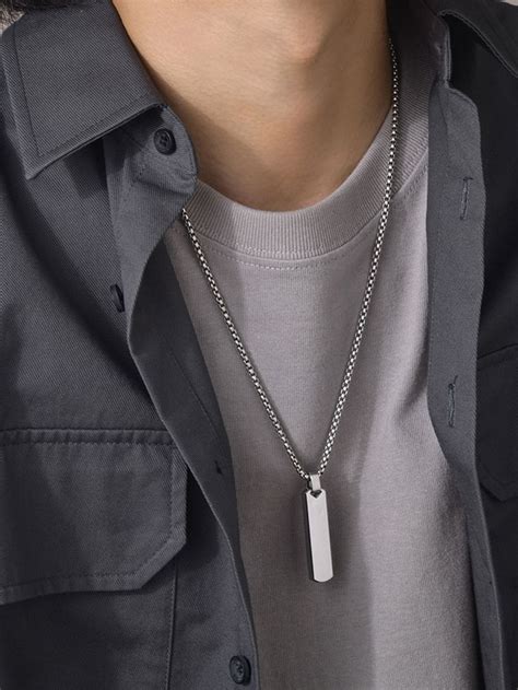 cadena armani hombre